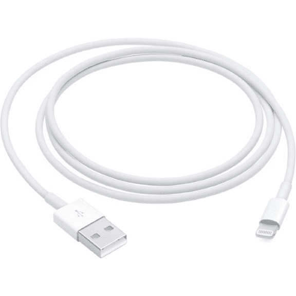 Open Box Apple MUQW3AM/A 3.3 Foot Lightning to USB Cable - White