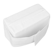 Side Sleeping Leg Pillow Soft Sponge Detachable Reduce Pressure Joint Fixation Knee Pillow with Strap for Sleeping, Back Pain Relief, Hip and Sciatica Pain, Side Sleepers White