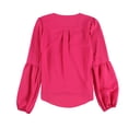 thumbnail image 2 of bar III Blusa de punto con mangas tipo blusón para mujer, rosa, XXL, 2 of 2