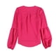 thumbnail image 2 of bar III Blusa de punto con mangas tipo blusón para mujer, rosa, XXL, 2 of 2