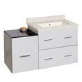thumbnail image 1 of Imaginations Américaines 37.75 pouces W Vanity Set Blanc, 1 of 1