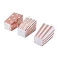 thumbnail image 4 of 36 cajas de palomitas de maíz de papel de gran capacidad con apertura superior, ligeras y portátiles, color oro rosa, 4 of 10