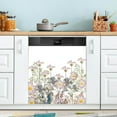 thumbnail image 5 of Coolnut Vintage Colorful Herbs Dishwasher Magnet Sticker, Refrigerator Magnetic Cover, Fridge Panels, Home Cabinet Decals Appliances Stickers, 23"x 26", 5 of 6