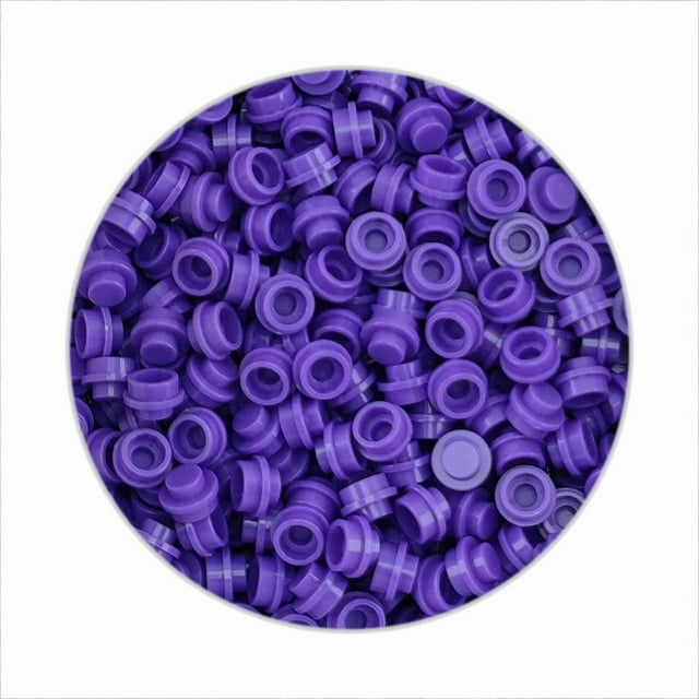 300/500/1000pcs MOC Assemble Particles 6141 Plate Round 1x1 Dot DIY Building Blocks Figures Lamp Bricks Toy for Children 4073 A13Lilac 1000pcs