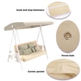 thumbnail image 3 of Cubierta Superior de Repuesto para Toldo de Columpio Hagsfire Impermeable Beige, 3 of 7