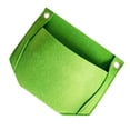 thumbnail image 6 of Zcyifa 2Pcs Wall Hanging Garden Planter Felt Pocket Container (Green), 6 of 10
