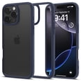 thumbnail image 1 of Funda Spigen iPhone 16 Pro Ultra Hybrid Antiamarilla en Azul Marino, 1 of 8