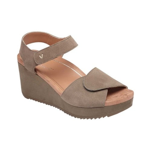 vionic white wedge sandals