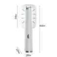 thumbnail image 3 of HIBIBUD 2026 New Foldable Handheld Garment Steamer - Dual-Voltage Travel Iron with 360° Rotating Nozzle,Wrinkle Remover for Clothes Fabric Care for Travel, Home, Office, Dorm, 3 of 7