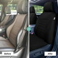 thumbnail image 6 of FH Group Car Seat Covers Premium 3D Air Mesh w/ Removable Headrest, Universal Fit Airbag Compatible for SUV, Sedan, Van Black - Front Set, 6 of 6