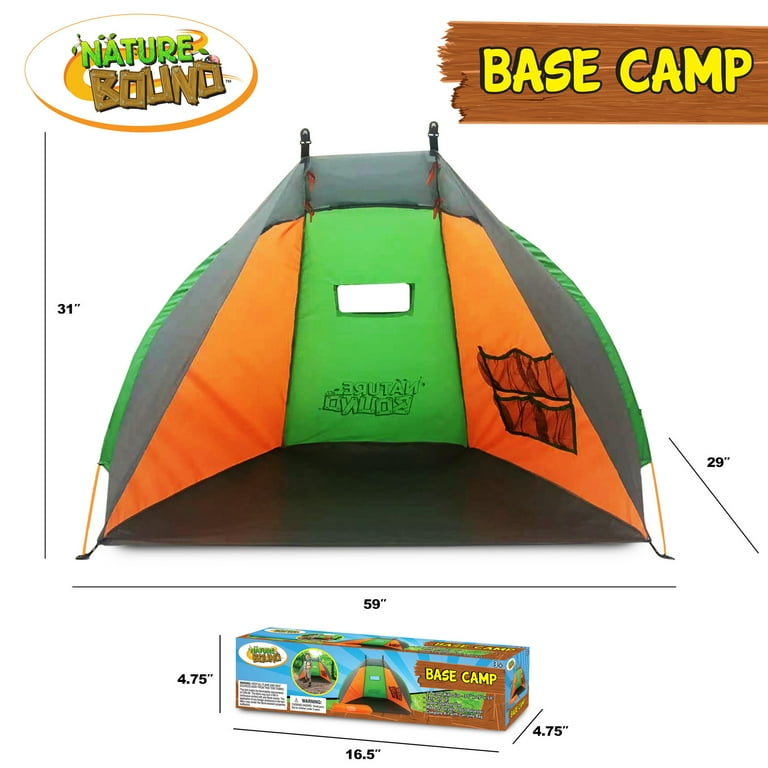 Nature Bound: Base Camp - Green & Orange - 2 Person/Kids Size
