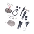 thumbnail image 4 of 10 Speed Groupset,Aluminum Alloy 10 Speed 46T Cassette Crank Arm Bottom Bracket Thumb Shifter Rear Derailleur Set Bike Accessory, 4 of 8