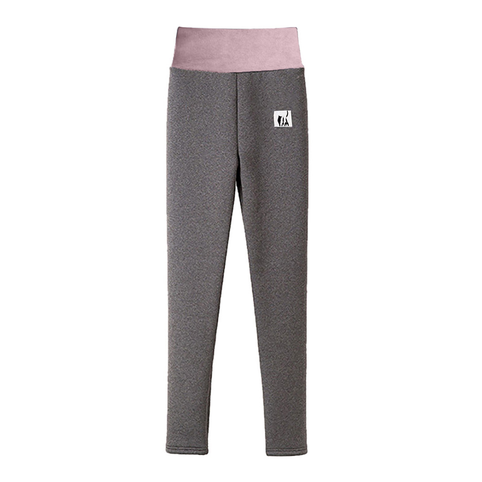 Warm Fleece Lined Leggings Women Winter High Waist Fleece Sherpa Pants