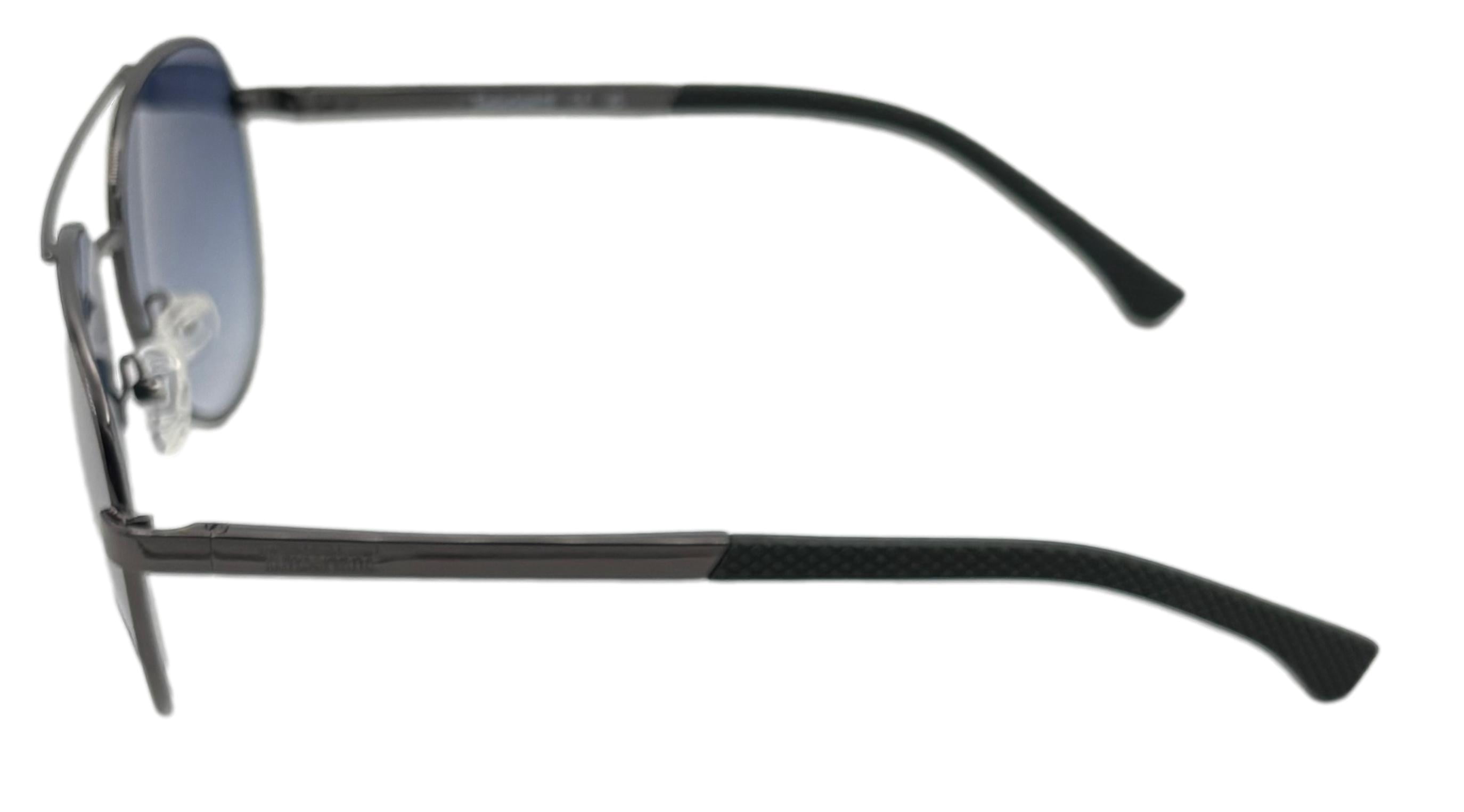 Timberland Sunglass Mens Gunmetal Metal Aviator, Gradient Lens TB7210 8X