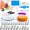 Blue, variant on 230PCs Cake Decorating Supplies Kit, Cake Decorating Set with Cake Turntable, Piping Bags and Tips, Modeling Tools, Cookie Plunger Cutters, Icing Smoother & Other Accessories for Cake Decoration