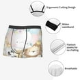 thumbnail image 6 of Balery Cute Animals Men's Boxer Briefs, Soft and Breathable Cotton Underwear with nylon Waistband-XX-Large, 6 of 9