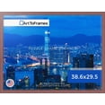 thumbnail image 3 of ArtToFrames 38.6x29.5 Inch - 98x75 CM Pink Puzzle Frame for 2000 piece Puzzles.1.50 Inch Custom Wood Puzzle Frames, Pink - Comes with Economy Acrylic, 3 of 6