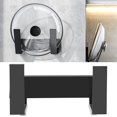 thumbnail image 3 of Chopping Board Rack, Space Saving Multifunctional High Hardness Pot Lid Holder 304 Stainless Steel with Glue for Kitchen Storage, 3 of 5
