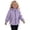 1-375Purple1144, variant on CAIVO Child Boys Girls Winter Coats Hooded Jacket Wear Kids Thicken Windproof Zipper Warm Outwear Long Sleeve Trendy Outerwear