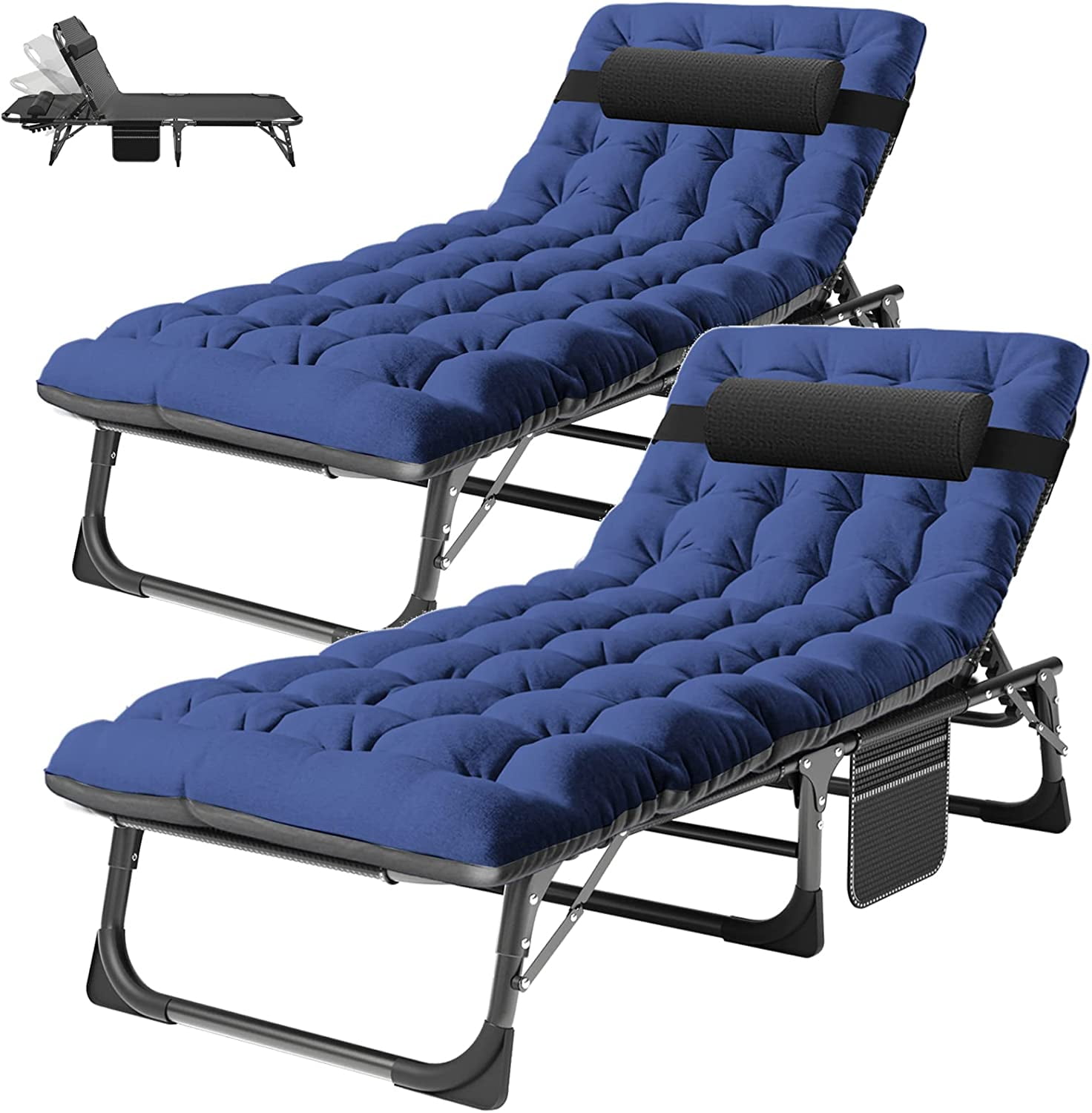 FICISOG Foldable Sleeping Cots for Adults,Portable Folding Camping Cot