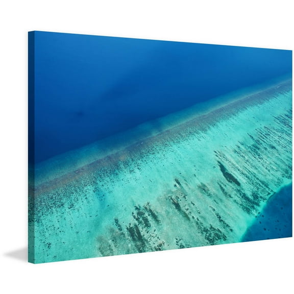 Marmont Hill "Water Layers" Painting Print on Wrapped Canvas