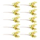 thumbnail image 1 of Monstrate 10 piezas de bayas artificiales que admiten mascotas, seguras y no tóxicas para amigos peludos, flores artificiales Decoración Amarillo 25cm, 1 of 6