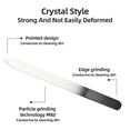 thumbnail image 3 of Glass Nail Files Cuticle Trimmer Set, Gentle on Natural Nails & Cuticles Czech Glass, 3 of 5