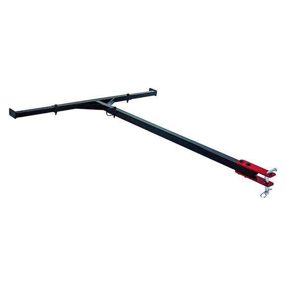 Eskimo Universal Tow Hitch with Mounting Hardware for Snowmobile, Black