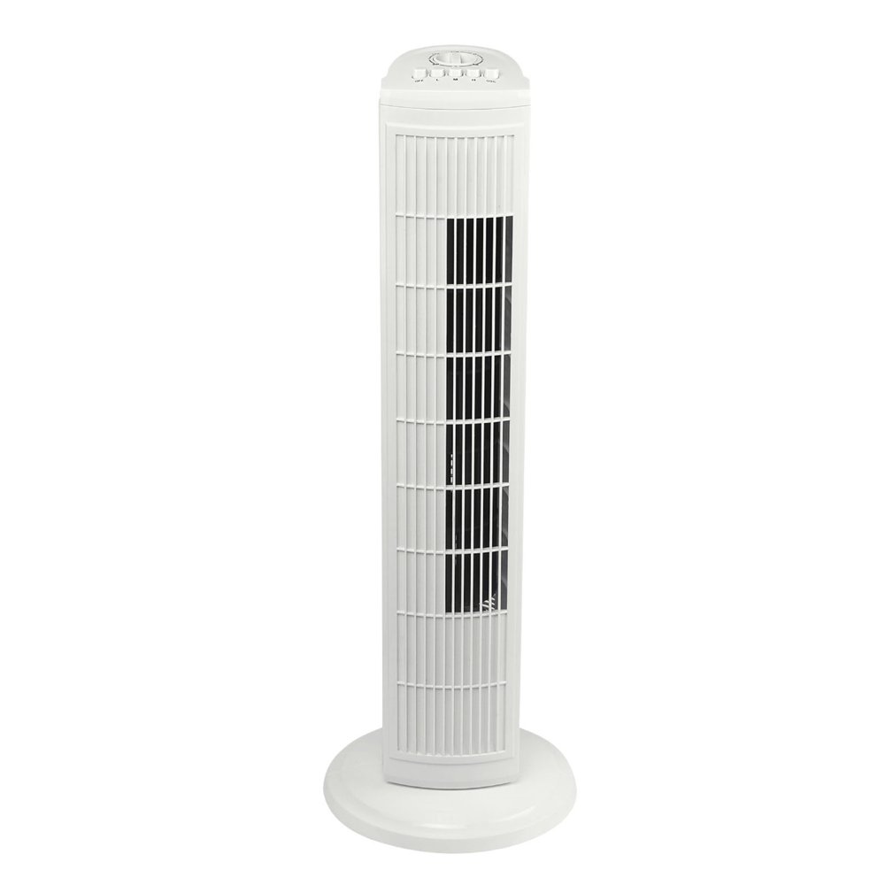 Brentwood Kool Zone White Tower Fan
