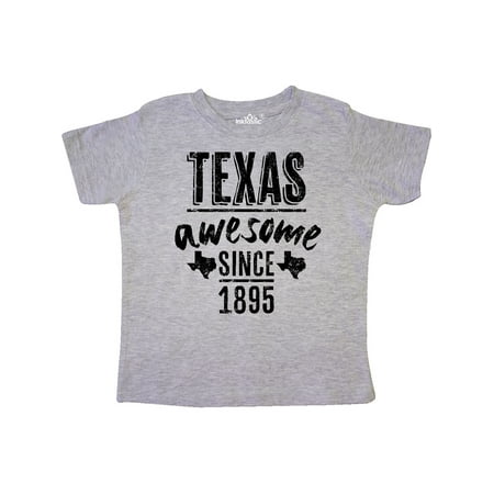 

Inktastic Texas Awesome Since 1895 Gift Toddler Boy or Toddler Girl T-Shirt
