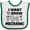 White and Green, variant on Inktastic I Want to Grow Up to Be a Mechanic Boys or Girls Baby Bib