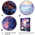 thumbnail image 3 of Designart "Winter Twilight Among Pine Trees III" Floral Canvas Art Print, 3 of 5