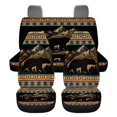 thumbnail image 2 of Qpednta Forest Bear Car Seat Covers Full Set 4 Pcs Front Seats and Rear Bench Cover Protector Removable Automotive Accessories Easy to Install Universal Fit Most Cars, 2 of 7