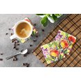 thumbnail image 3 of Carolines Treasures 6042FC Flower Foam Coasters - Set Of 4- 3.5 x 3.5 In., 3 of 3