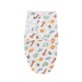 thumbnail image 3 of Paquete de 5 mantas para bebé para niño y niña, pañales ajustables de material supersuave para recién nacidos de 0 a 3 meses, 3 of 5