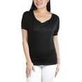 thumbnail image 2 of ToBeInStyle Womens Relaxed Fit Dolman Blouse Top Soft Feel, 2 of 5