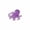 Purple, variant on Glitter Transparent Squid Squish Toys,Fidget Squeeze Gadget,Slow Rebound Stress Relief,Party Favors Sensory Surprise Gift,1 PC,Pink