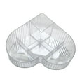 thumbnail image 2 of Baoblaze Cosmetic Organizer Bathroom Organizer Case Desk Storage Box with Compartment for clear, 2 of 8