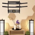 thumbnail image 5 of Petoto 3 Tier Wall-Mounted Sword Stand, Sword Holder Display Stand, Wooden Sword Holder, Black, 5 of 9
