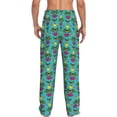 thumbnail image 2 of Bixox Men's Sunmmer Cat Patterned Pajama Pants with Pockets Lounge Clothes for Home, 2 of 5