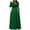 Green, variant on Samickarr Plus Size Maxi Dresses For Women Long Sleeve Casual Round Neck Ankle-Length Dress Swing Long Fall Dresses For Women
