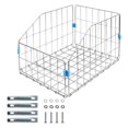 thumbnail image 4 of Cesta trasera para bicicleta Cesta para bicicleta Montaje trasero para portaequipajes, Práctica, Fácil de instalar Ligera, Desmontable, Gran capacidad Plata, 4 of 8