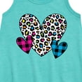 thumbnail image 2 of Instant Message - Patterned Hearts - Toddler and Youth Girls A-line Dress, 2 of 5