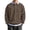 Light Brown#10923GG, variant on Leopard Print Big and Tall Polo Shirts for Men Sweatshirt Striped Collar 2 Button Men Long Sleeve Shirt Fall Winter Men Sweatshirt