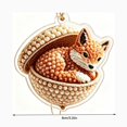 thumbnail image 3 of DIY Acrylic 2D Pearl Painting Christmas Ornament Kit for One Hanging Decoration, Sparkling Holiday Craft Project for Christmas Tree or Window Display and Handmade Gift Making, Style A, 3 of 6