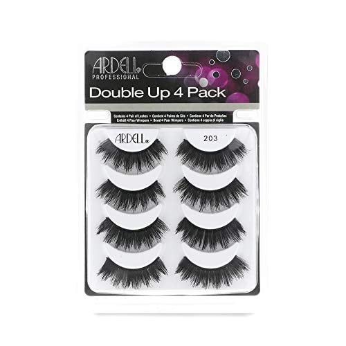 Ardell False Eyelashes 4 Pack Double Up 203, 1 pack (4 pairs per pack) -  Walmart.com