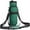 Dark Green, variant on Nuovoware Water Bottle Carrier Bag with Adjustable Shoulder Hand Strap and 2 Pocket, Sling Neoprene Sleeve Sports Accessories for Hiking Travelling Camping, 25oz, Gray Puppy