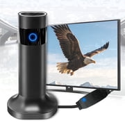 Upgraded Digital TV Antenna for Smart TV Indoor, 360 Degree Long Range HDTV Antenna for Local Channels, Cable Free