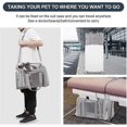 thumbnail image 2 of Cat Dog Carrier for Pets Within 3KG Airline Approved Collapsible Travel Puppy Carrier (40x25x25cm), 2 of 5