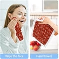 thumbnail image 5 of GZHJMY 4 Pack Cartoon Christmas Print Washcloths – Soft Face Towels, Gym Towels, Hotel and Spa Quality, Reusable Fingertip Towels（1071）, 5 of 6